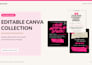 create editable canva social media templates